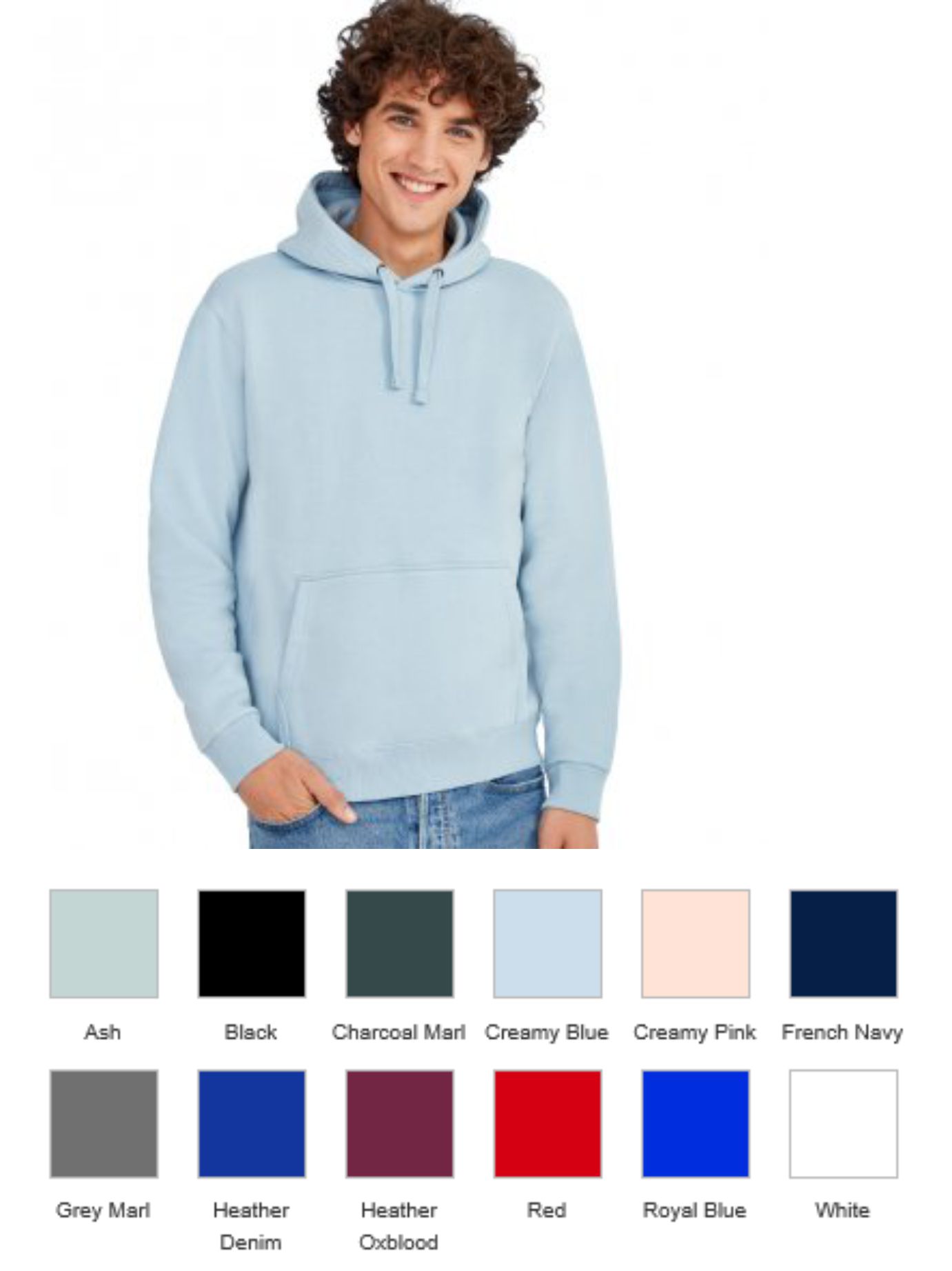 Sol's 02991 Unisex Spencer Hooded Sweatshirt - Click Image to Close